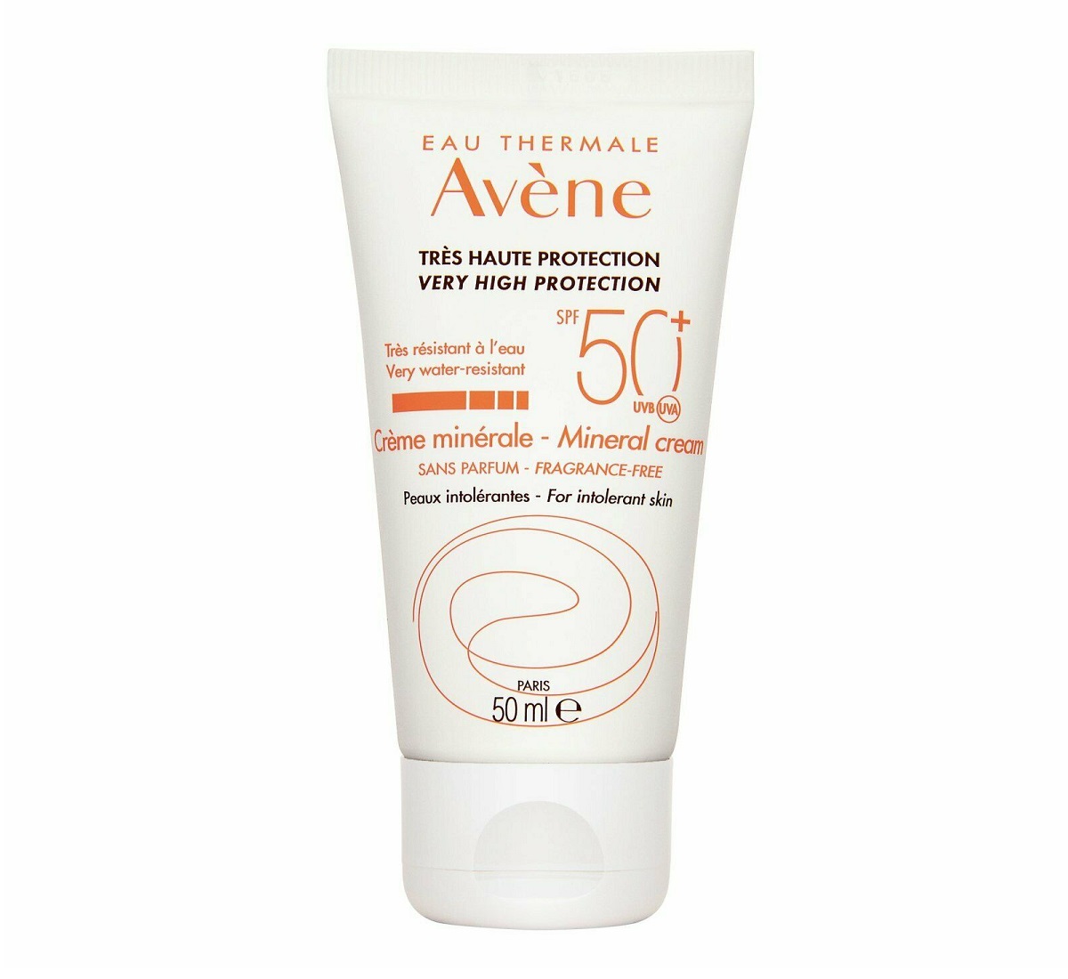 کرم ضد آفتاب رنگی مینرال SPF 50+ مناسب پوست حساس اون 50 میل