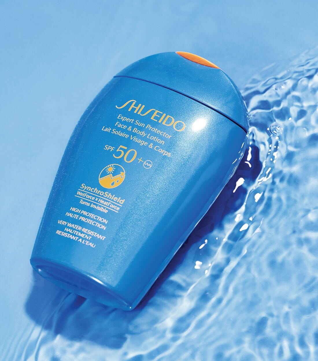 لوسیون ضد آفتاب صورت و بدن SPF50+ شیسیدو