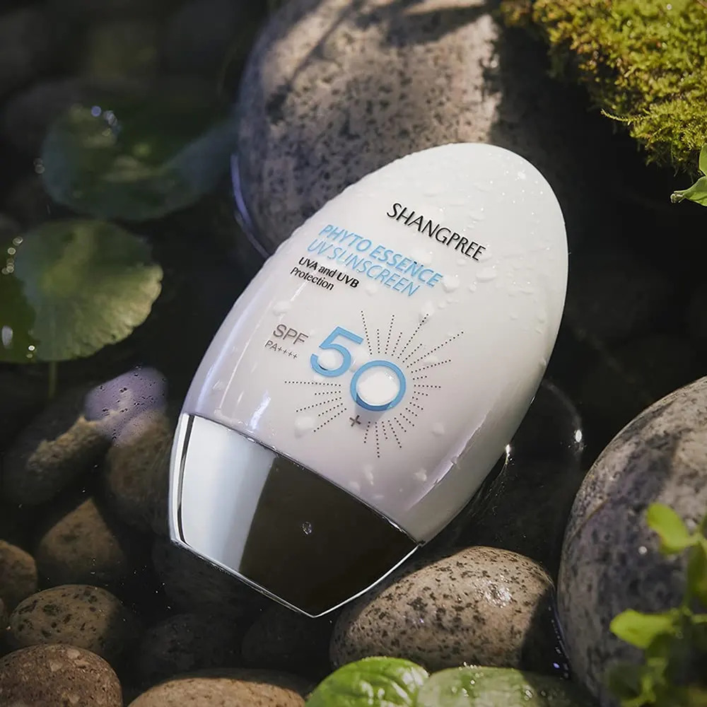کرم ضد آفتاب گیاهی بی رنگ SPF 50 شانگپری 60 میل