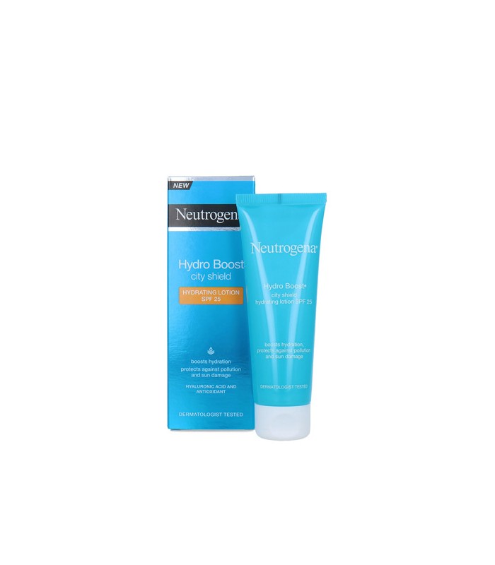 کرم ضد آفتاب و آبرسان مناسب پوست خشک سیتی شیلد SPF25 نوتروژینا 50میل