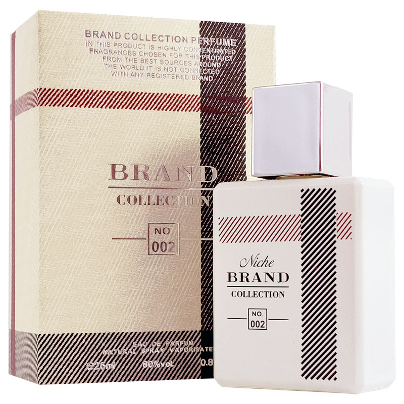 عطر جیبی زنانه باربری لندن برند کالکشن مدل ۰۰۲ حجم 25 میل