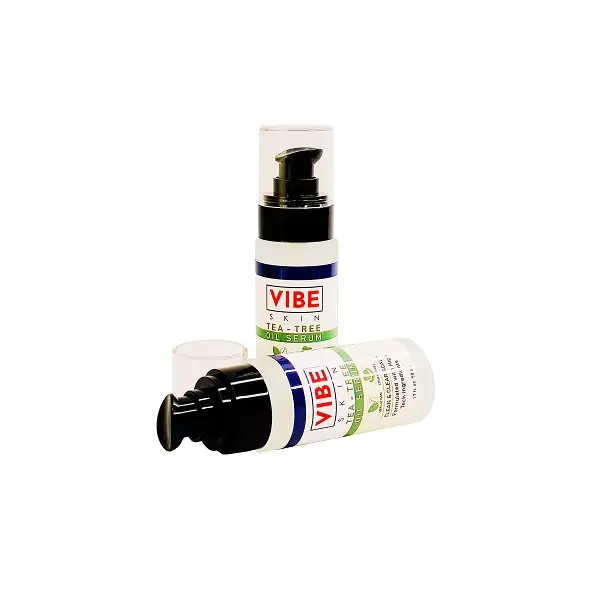 سرم آنتی آکنه روغن درخت چای Vibe Skin دو کاره مناسب پوست و موی چرب 50 میل