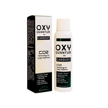 اسپری کربوکسی مو و اسکالپ (پوست سر) OxyQuantum تقویت کننده فولیکول مو 230 میل
