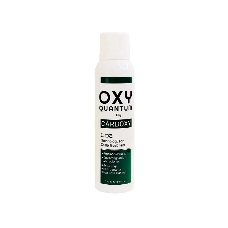 اسپری کربوکسی مو و اسکالپ (پوست سر) OxyQuantum تقویت کننده فولیکول مو 230 میل
