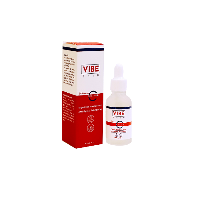 سرم ویتامین سی Vibe Skin روشن کننده و دارای آنتی اکسیدان 30 میل