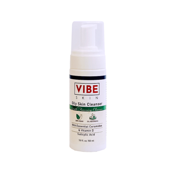 فوم شستشو پوست خشک و حساس Vibe Skin گیاهی 150 میل