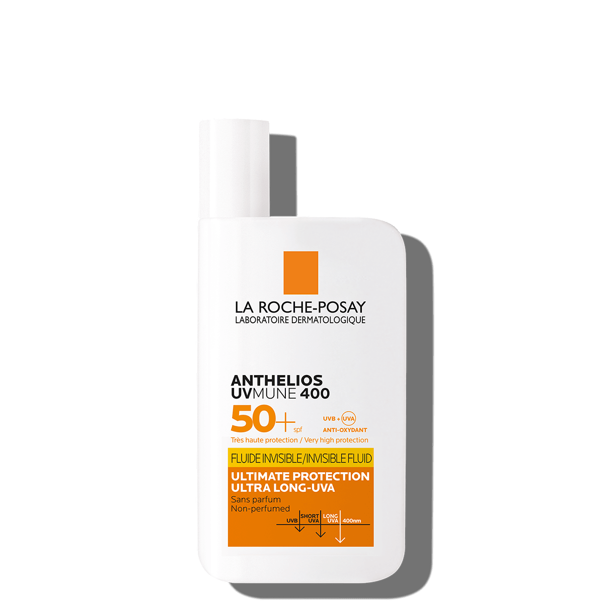 فلویید ضد آفتاب SPF50 بی رنگ مناسب انواع پوست بویژه پوست حساس لاروش پوزای 50 میل