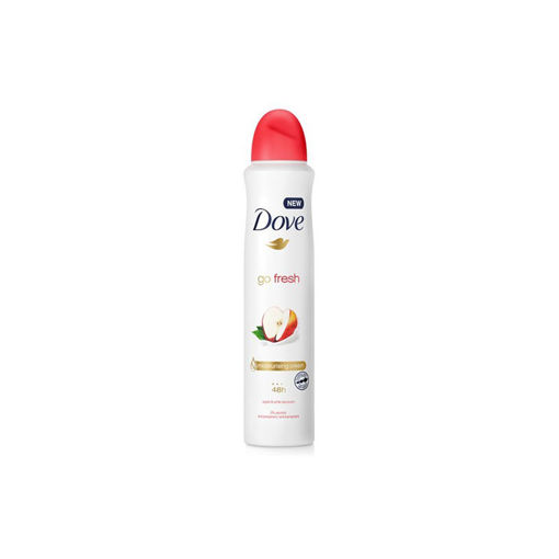 اسپری دئودورانت زنانه ضدتعریق بدن رایحه سیب و چای سفید مدل Go Fresh داو حجم 250 میل