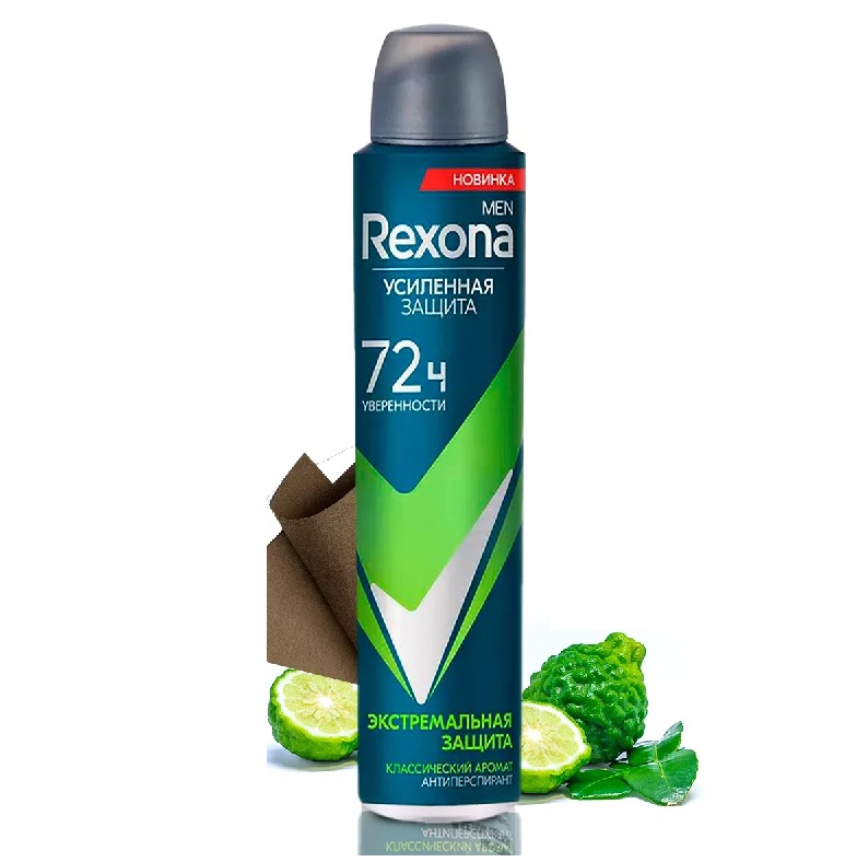 اسپری ضد تعریق مردانه 72 ساعته رکسونا 200 میل