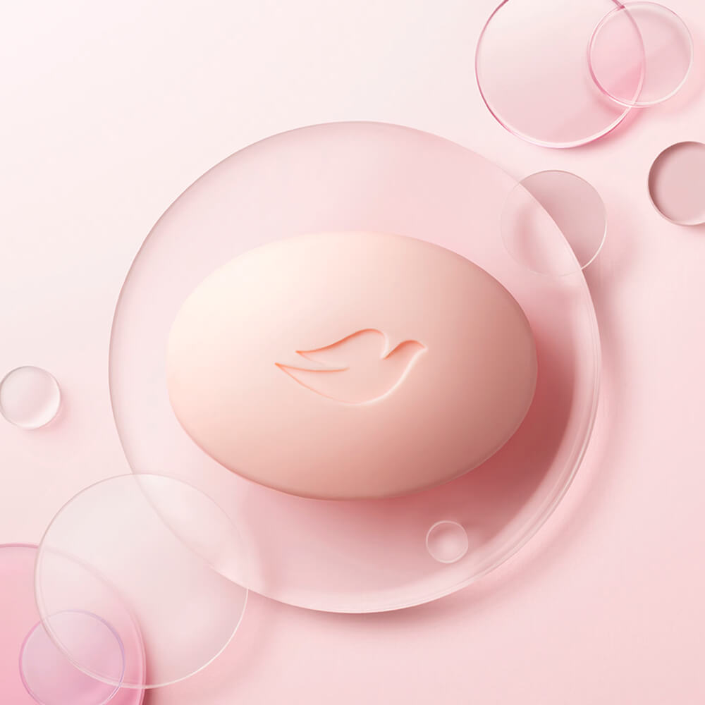 صابون زیبایی صورتی  Dove Pink داو 90 گرم